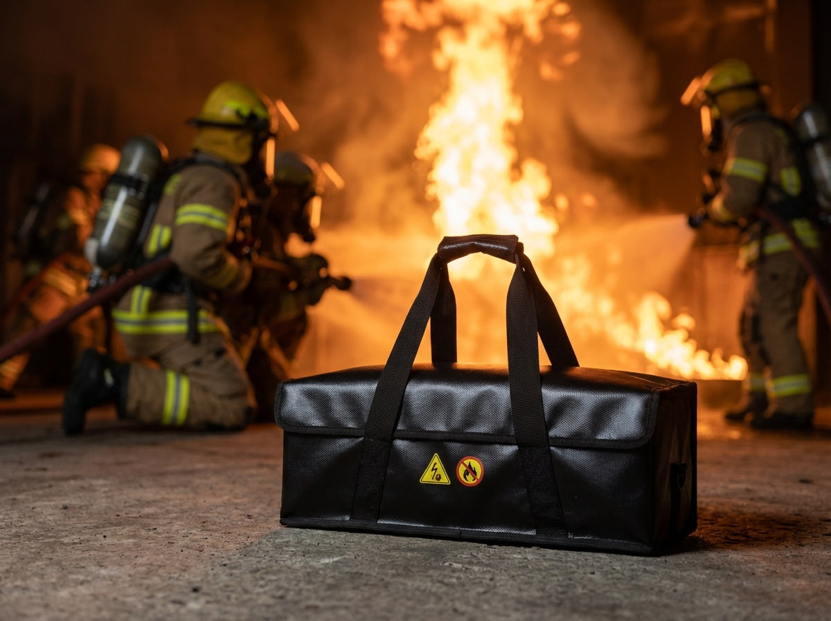 Fire-Resistant E-Bike Battery Bag